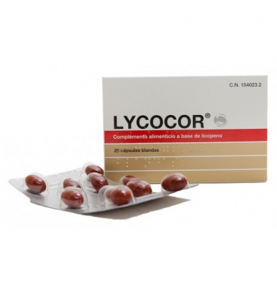 Lycocor 20 Cápsulas Blandas 