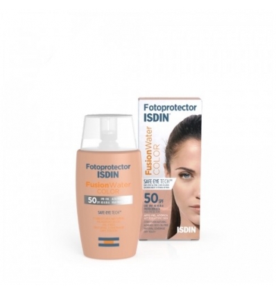 FOTOPROTECTOR ISDIN SPF-50 FUSION WATER COLOR 50 ML SAFE EYE TECH