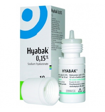 Hyabak 0.15% solución hidratante 10 ml