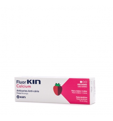 Fluor Kin Calcium Pasta Dentífrica infantil 75 ml