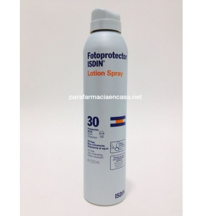 Fotoprotector Isdin Spf 30+ Lotion Spray 200 ml